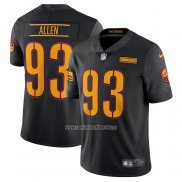 Camiseta NFL Limited Washington Commanders Jonathan Allen Alterno Vapor Negro