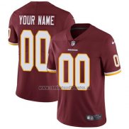 Camiseta NFL Nino Washington Commanders Personalizada Rojo