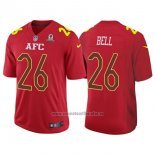 Camiseta NFL Pro Bowl AFC Bell 2017 Rojo