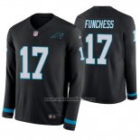 Camiseta NFL Therma Manga Larga Carolina Panthers Devin Funchess Negro