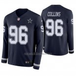 Camiseta NFL Therma Manga Larga Dallas Cowboys Maliek Collins Azul
