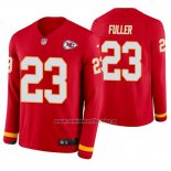 Camiseta NFL Therma Manga Larga Kansas City Chiefs Kendall Fuller Rojo