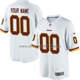 Camiseta NFL Washington Commanders Personalizada Blanco