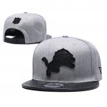 Gorra Detroit Lions 9FIFTY Snapback Gris Negro