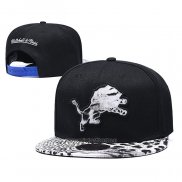 Gorra Detroit Lions Negro Blanco