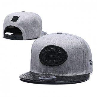 Gorra Green Bay Packers 9FIFTY Snapback Negro Gris