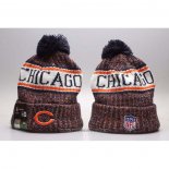 Gorro Beanie Chicago Bears Naranja Azul