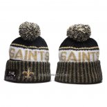 Gorro Beanie New Orleans Saints Blanco Oro Negro