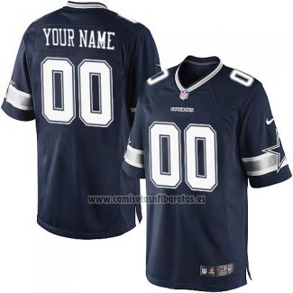 Camiseta NFL Dallas Cowboys Personalizada Azul