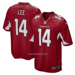 Camiseta NFL Game Arizona Cardinals Andy Lee 14 Rojo