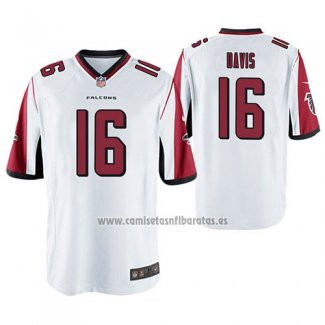 Camiseta NFL Game Atlanta Falcons Reggie Davis Blanco