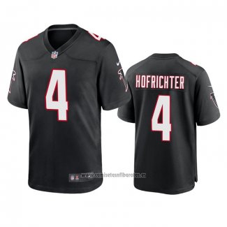 Camiseta NFL Game Atlanta Falcons Sterling Hofrichter Throwback Negro