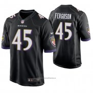 Camiseta NFL Game Baltimore Ravens Jaylon Ferguson Negro