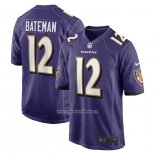 Camiseta NFL Game Baltimore Ravens Rashod Bateman Violeta