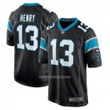 Camiseta NFL Game Carolina Panthers Rashaun Henry Negro