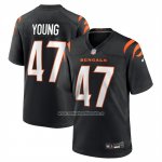 Camiseta NFL Game Cincinnati Bengals Craig Young Negro