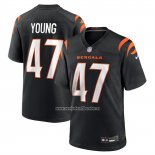 Camiseta NFL Game Cincinnati Bengals Craig Young Negro