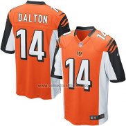 Camiseta NFL Game Cincinnati Bengals Dalton Naranja