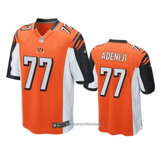 Camiseta NFL Game Cincinnati Bengals Hakeem Adeniji Naranja