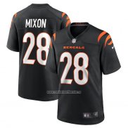 Camiseta NFL Game Cincinnati Bengals Joe Mixon Negro