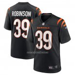 Camiseta NFL Game Cincinnati Bengals Lance Robinson Negro