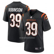 Camiseta NFL Game Cincinnati Bengals Lance Robinson Negro