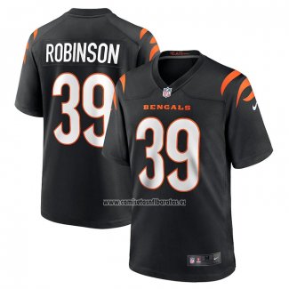 Camiseta NFL Game Cincinnati Bengals Lance Robinson Negro