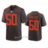 Camiseta NFL Game Cleveland Browns Jacob Phillips Alterno Marron