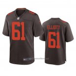 Camiseta NFL Game Cleveland Browns Jordan Elliott Alterno Marron