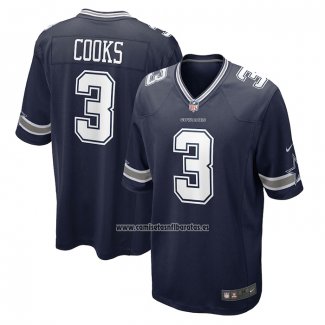 Camiseta NFL Game Dallas Cowboys Brandin Cooks Azul