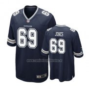 Camiseta NFL Game Dallas Cowboys Jarron Jones Azul