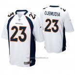 Camiseta NFL Game Denver Broncos 23 Michael Ojemudia Blanco