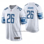 Camiseta NFL Game Detroit Lions Andrew Adams Blanco