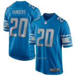 Camiseta NFL Game Detroit Lions Barry Sanders Retired Azul