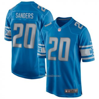 Camiseta NFL Game Detroit Lions Barry Sanders Retired Azul