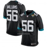 Camiseta NFL Game Jacksonville Jaguars Quincy Williams Negro