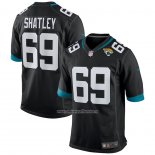 Camiseta NFL Game Jacksonville Jaguars Tyler Shatley Negro