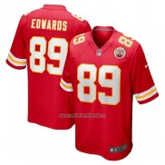 Camiseta NFL Game Kansas City Chiefs Bryan Edwards Primera Rojo
