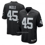 Camiseta NFL Game Las Vegas Raiders Alec Ingold Negro