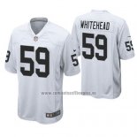 Camiseta NFL Game Las Vegas Raiders Tahir Whitehead Blanco