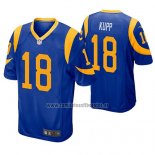 Camiseta NFL Game Los Angeles Rams Cooper Kupp Azul Amarillo