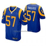 Camiseta NFL Game Los Angeles Rams John Franklin Myers Azul Amarillo