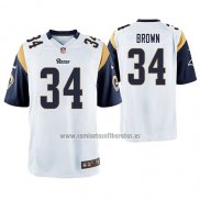 Camiseta NFL Game Los Angeles Rams Malcolm Brown Blanco