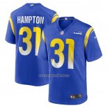 Camiseta NFL Game Los Angeles Rams Nick Hampton Primera Azul