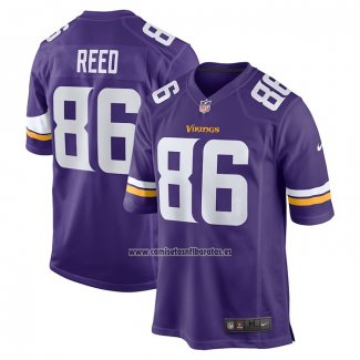 Camiseta NFL Game Minnesota Vikings Jake Reed Retired Violeta