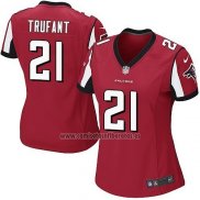 Camiseta NFL Game Mujer Atlanta Falcons Trufant Rojo