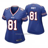 Camiseta NFL Game Mujer Buffalo Bills Tyler Kroft Azul