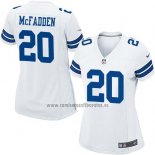 Camiseta NFL Game Mujer Dallas Cowboys McFadden Blanco
