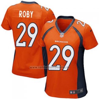 Camiseta NFL Game Mujer Denver Broncos Roby Blanco