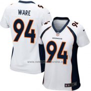 Camiseta NFL Game Mujer Denver Broncos Ware Blanco